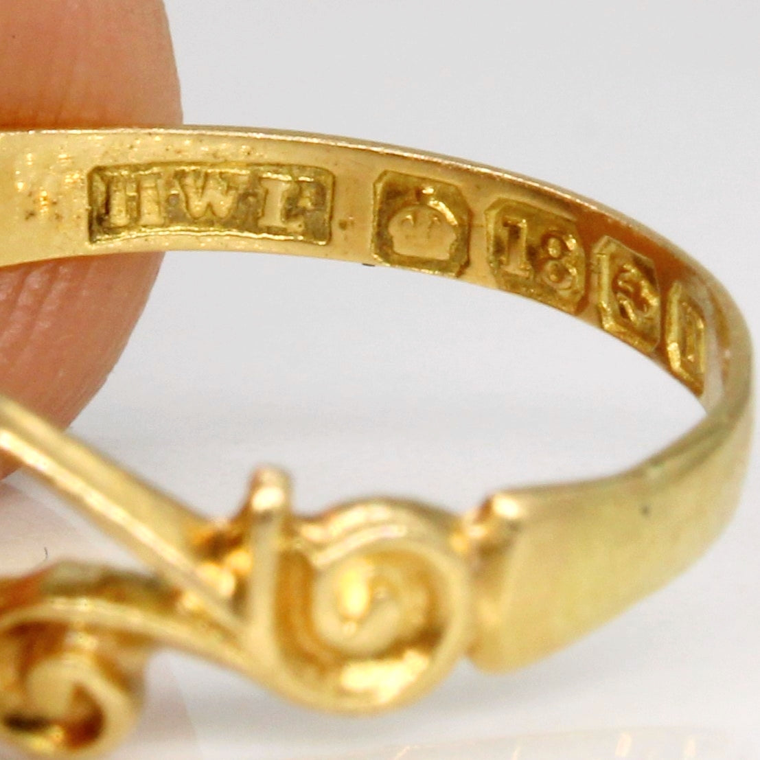 1912 Birmingham 'Henry Williamson Ltd' Tanzanite Ring | 0.20ct | SZ 4.5 |