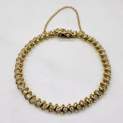 Diamond Tennis Bracelet | 1.38ctw | 6.5