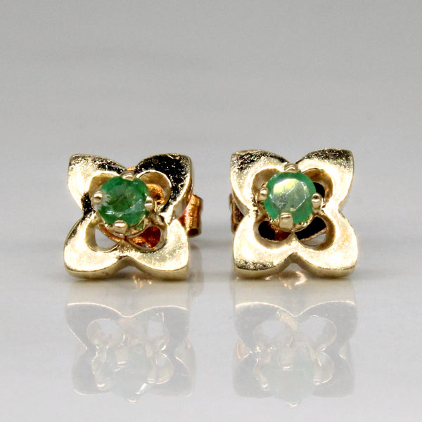 Emerald Earrings | 0.10ctw |