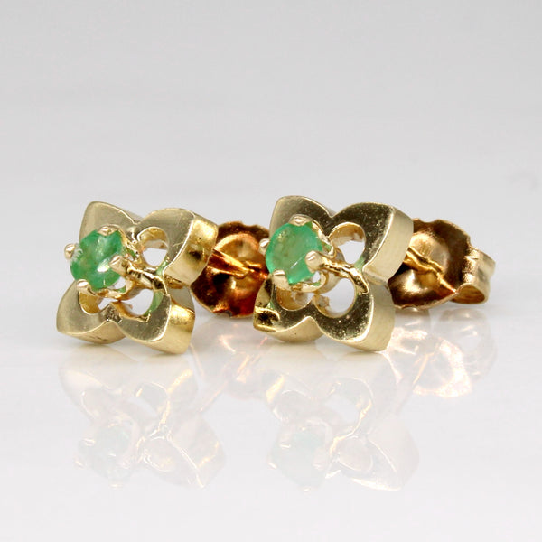 Emerald Earrings | 0.10ctw |