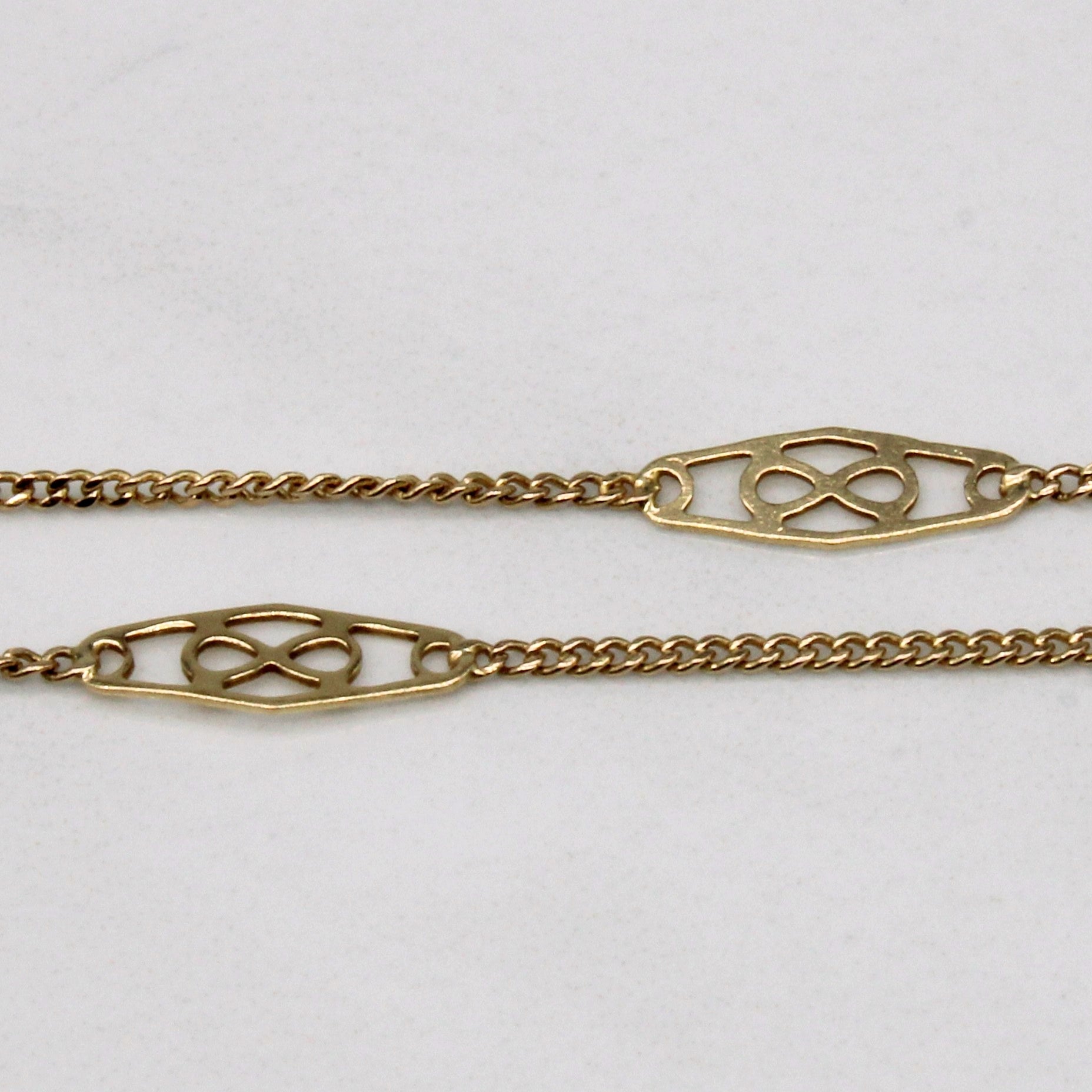 10k Yellow Gold Necklace | 14