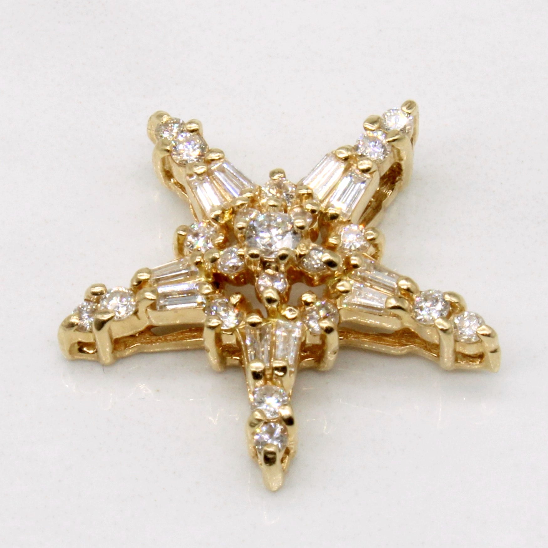 Diamond Star Pendant | 0.50ctw |