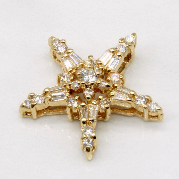 Diamond Star Pendant | 0.50ctw |