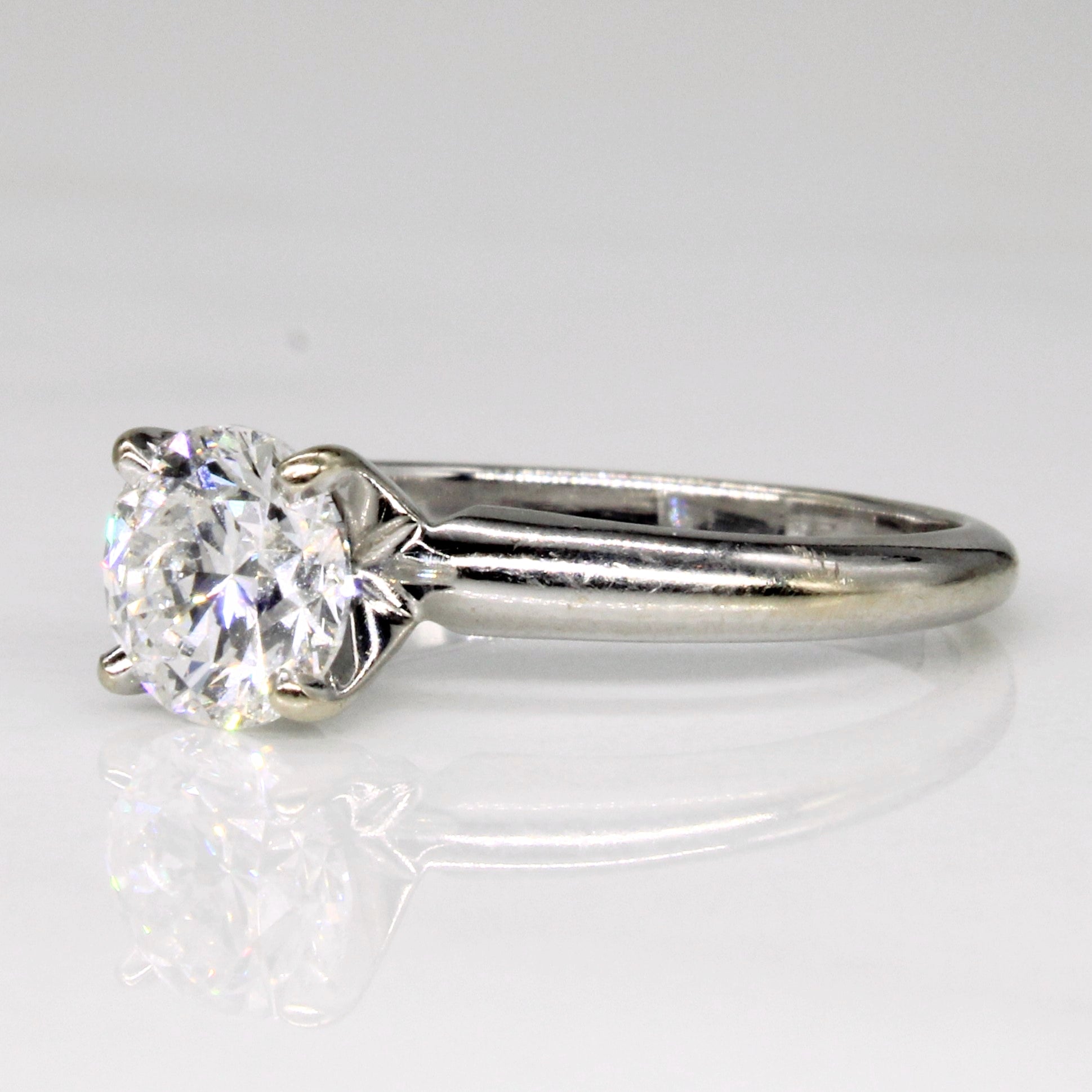 Ikuma Canadian Diamond Engagement Ring | 1.01ct I1 F | SZ 4.75 |