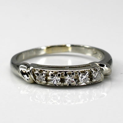 Five Stone Diamond Ring | 0.15ctw | SZ 6.5 |