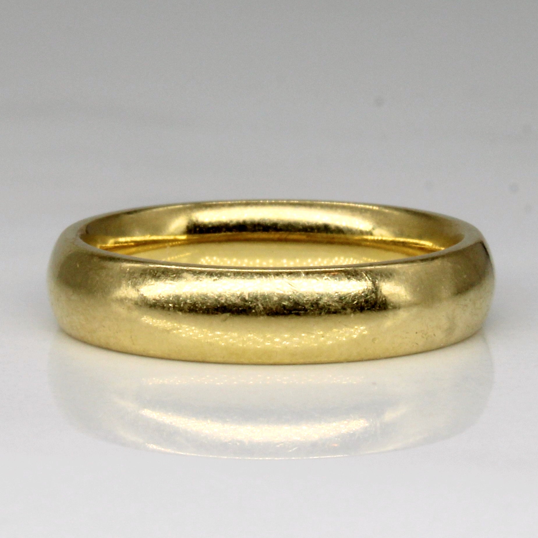 Alliance en or jaune 18 carats | Taille 5,75 | 