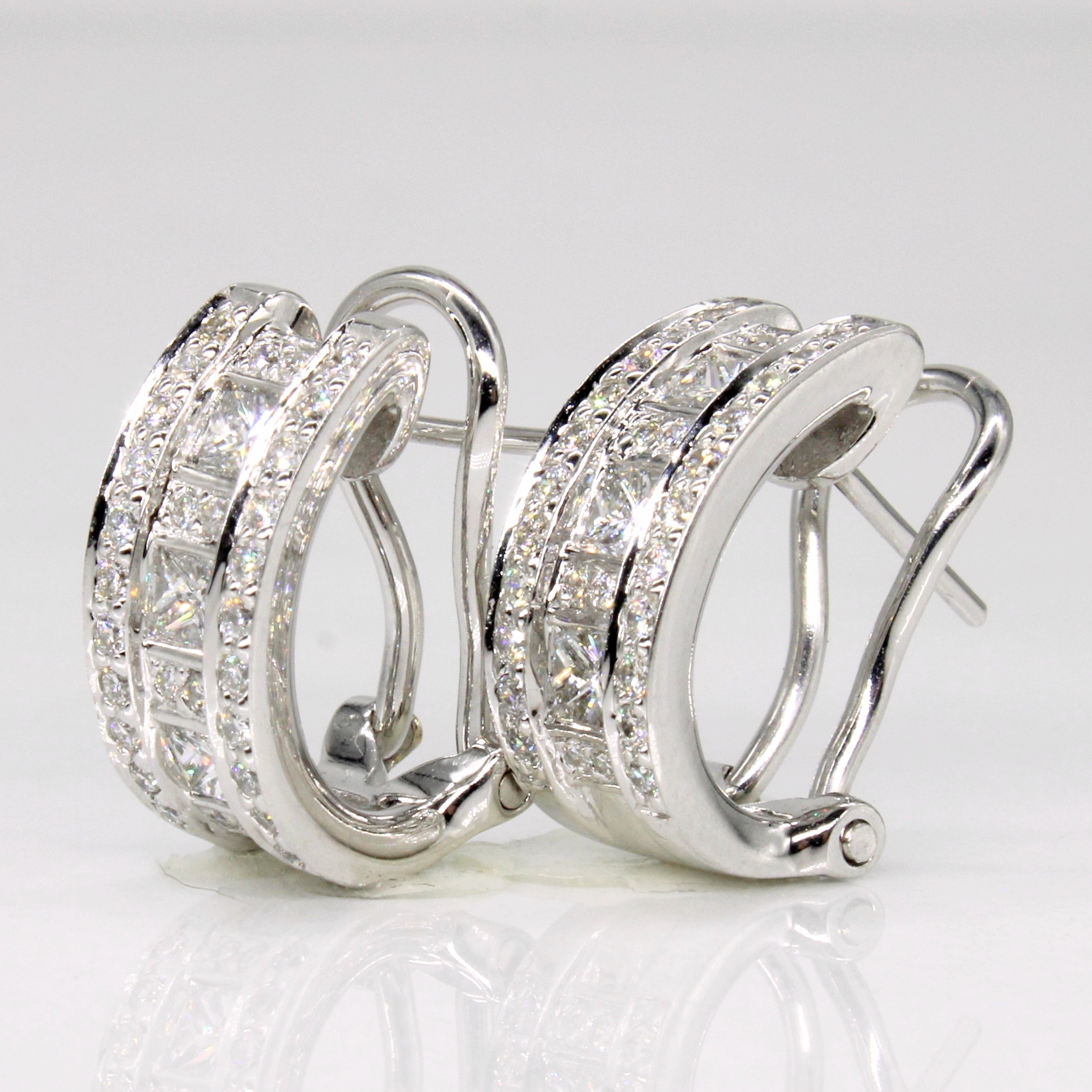 Boucles d'oreilles en diamants | 0,90 ct | 