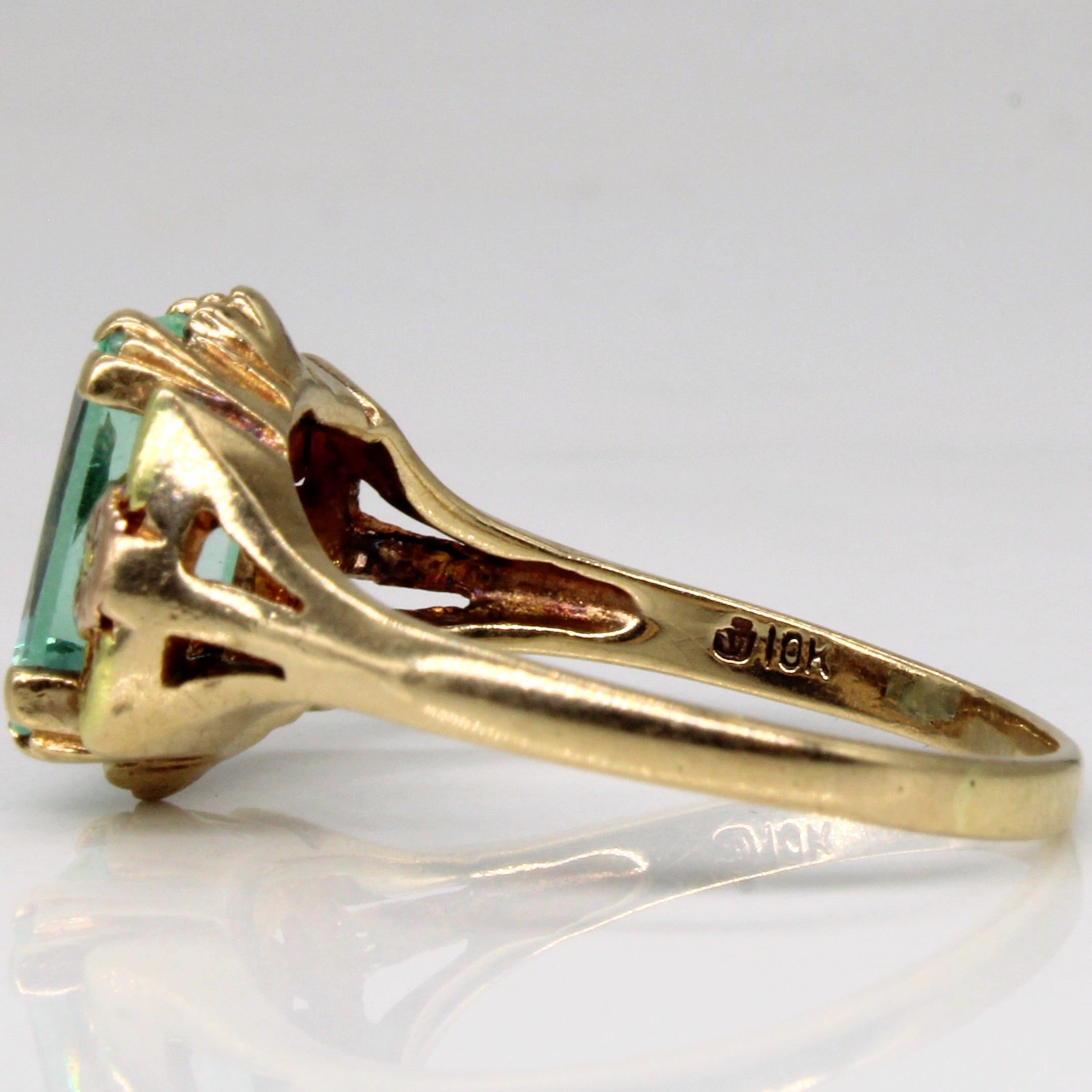 Synthetic Spinel Ring | 3.40ct | SZ 8.75 |