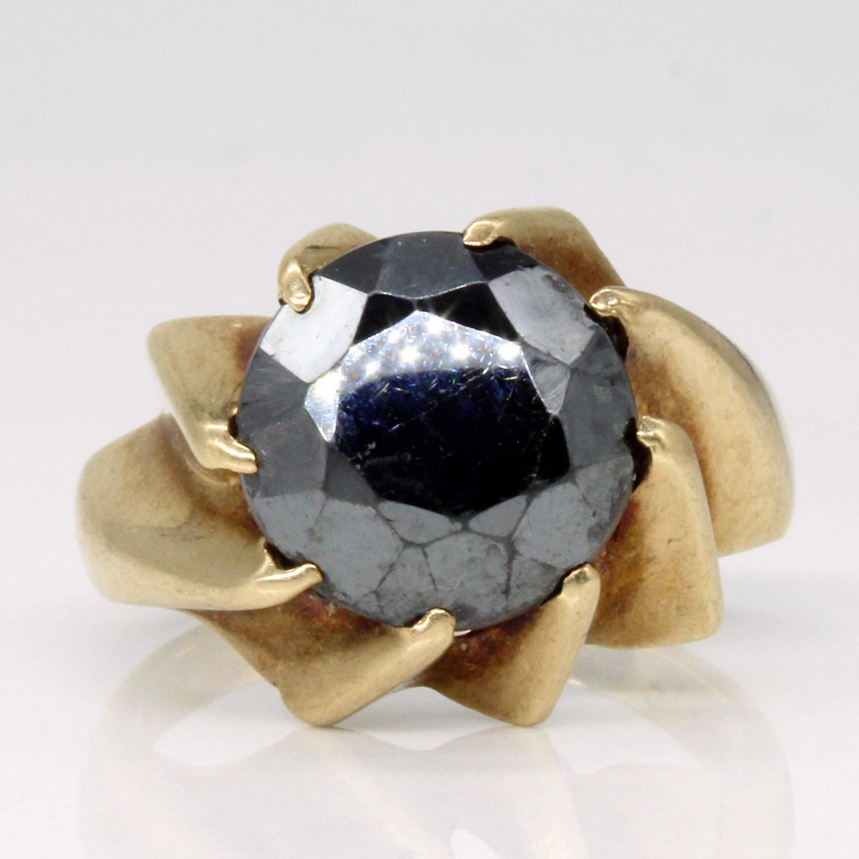 Hematite Cockail Ring | 3.82ct | SZ 5.25 |