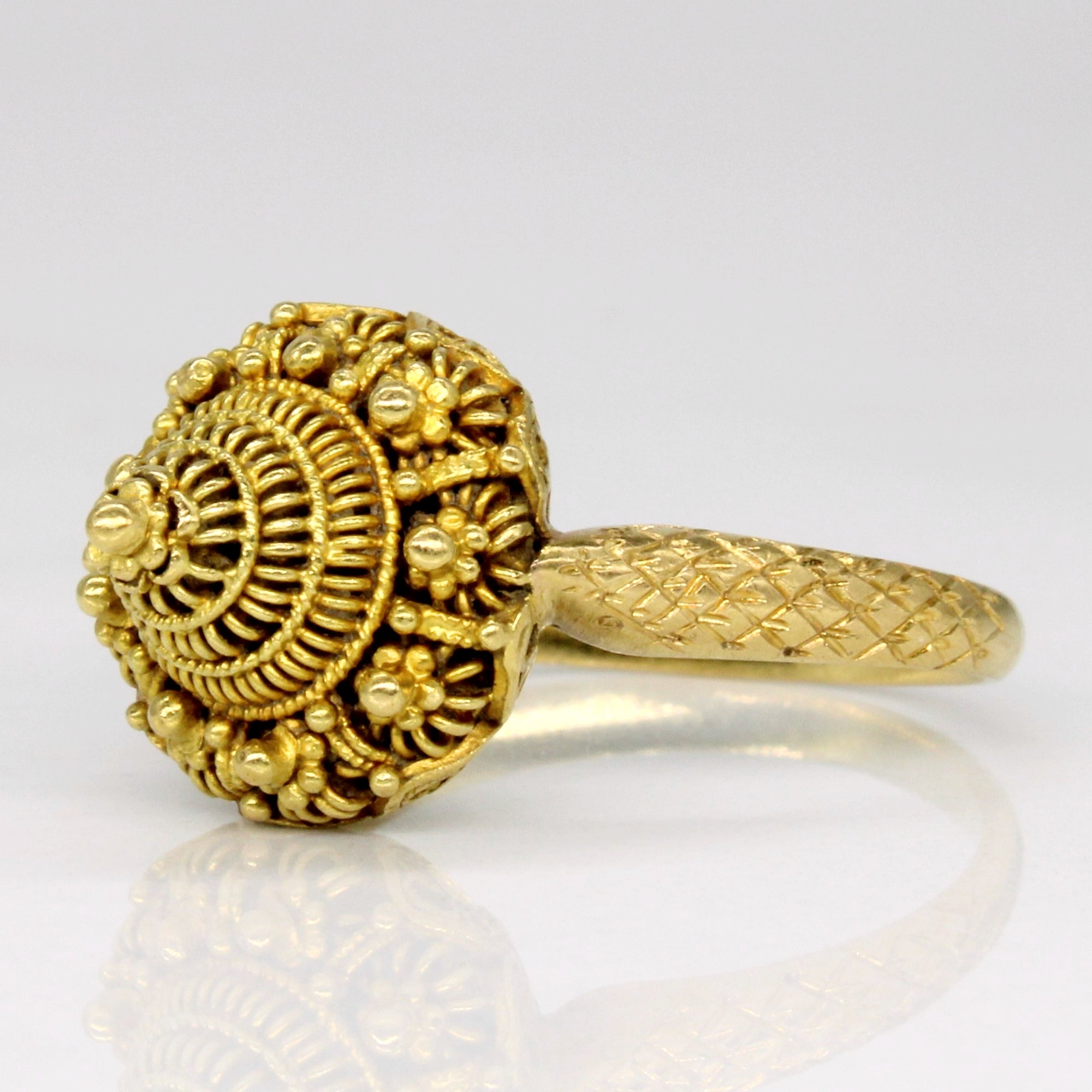 22k Yellow Gold Ring | SZ 6.5 |