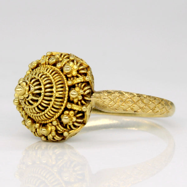 22k Yellow Gold Ring | SZ 6.5 |