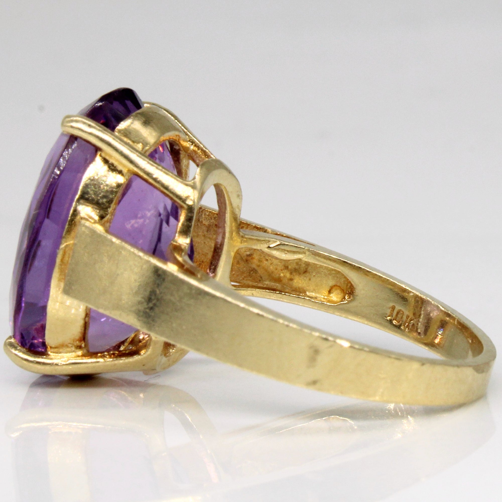 Amethyst Cocktail Ring | 11.80ct | SZ 7.5 |