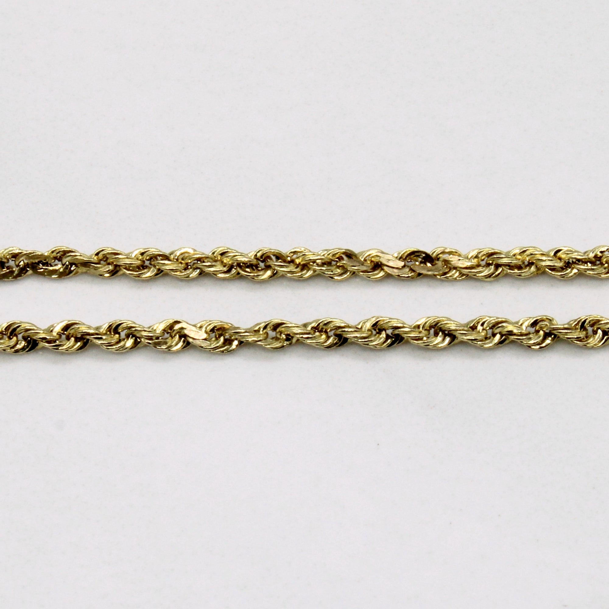 14k Yellow Gold Rope Chain | 8