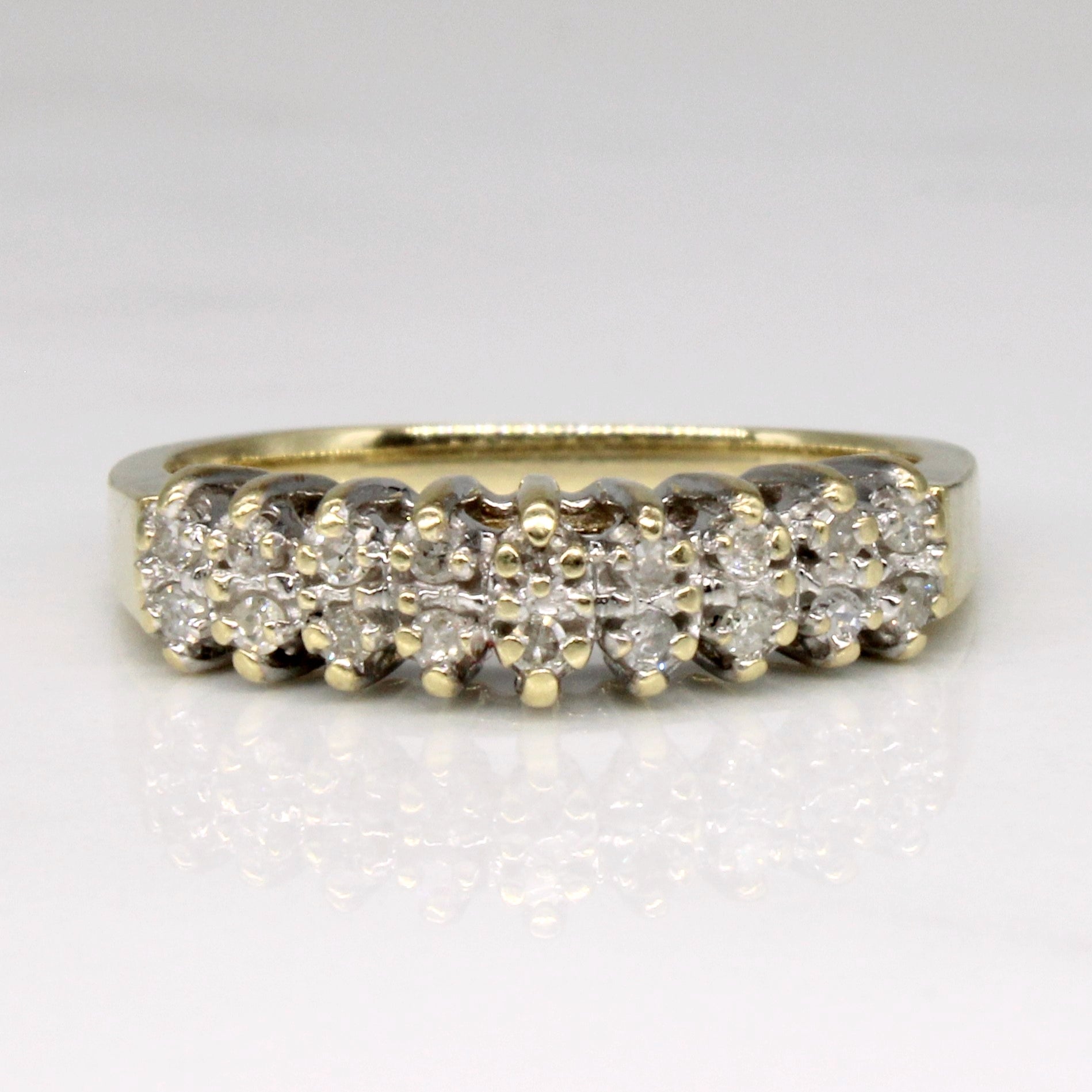 High Set Diamond Ring | 0.09ctw | SZ 5.75 |