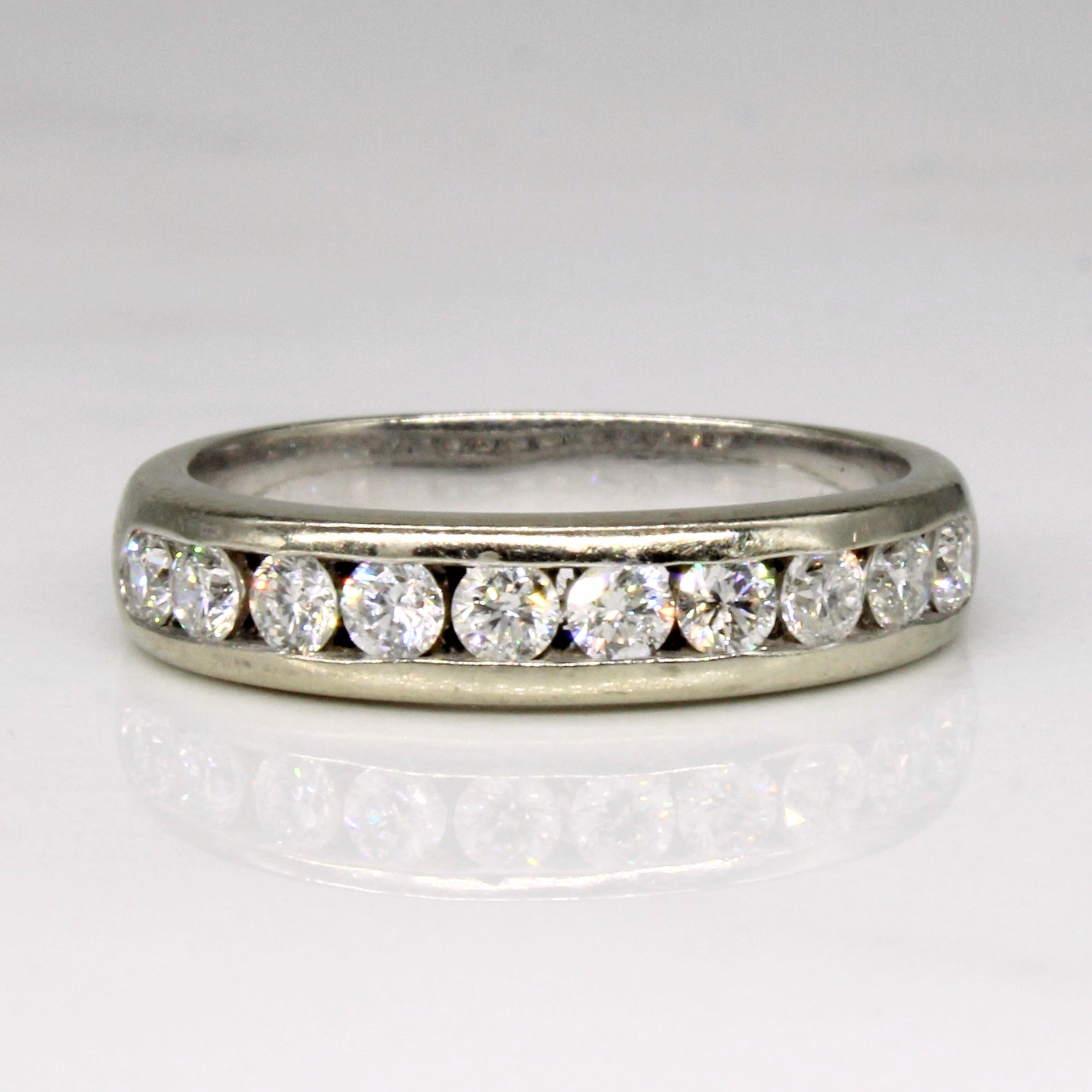 Channel Set Diamond Ring | 0.50ctw | SZ 4.75 |