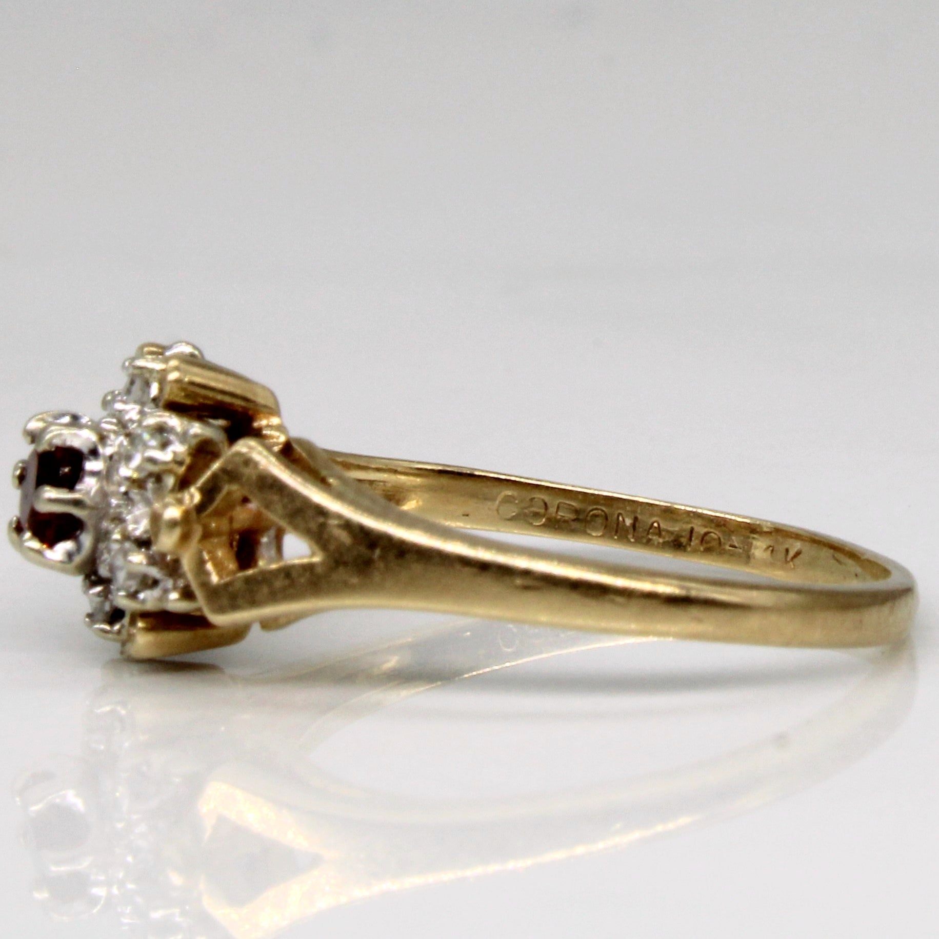 Ruby & Diamond Ring | 0.10ct, 0.03ctw | SZ 5.75 |