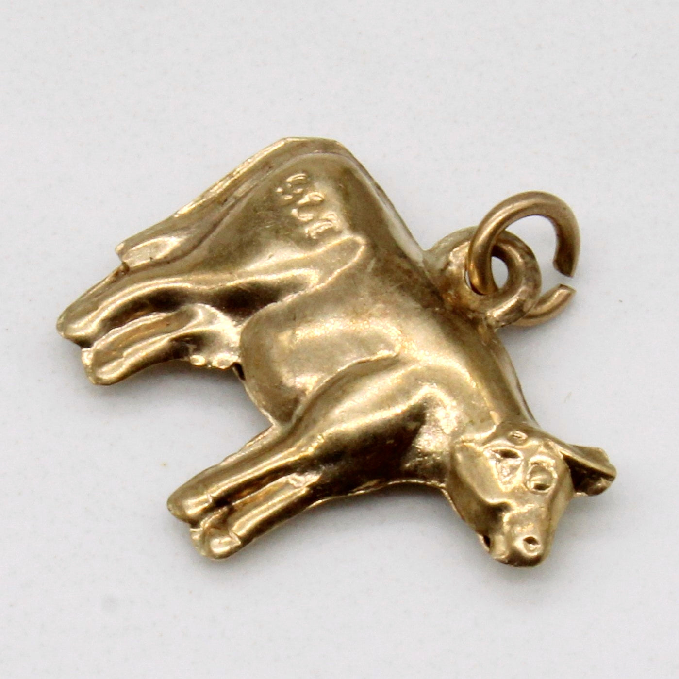 9k Yellow Gold Cow Charm