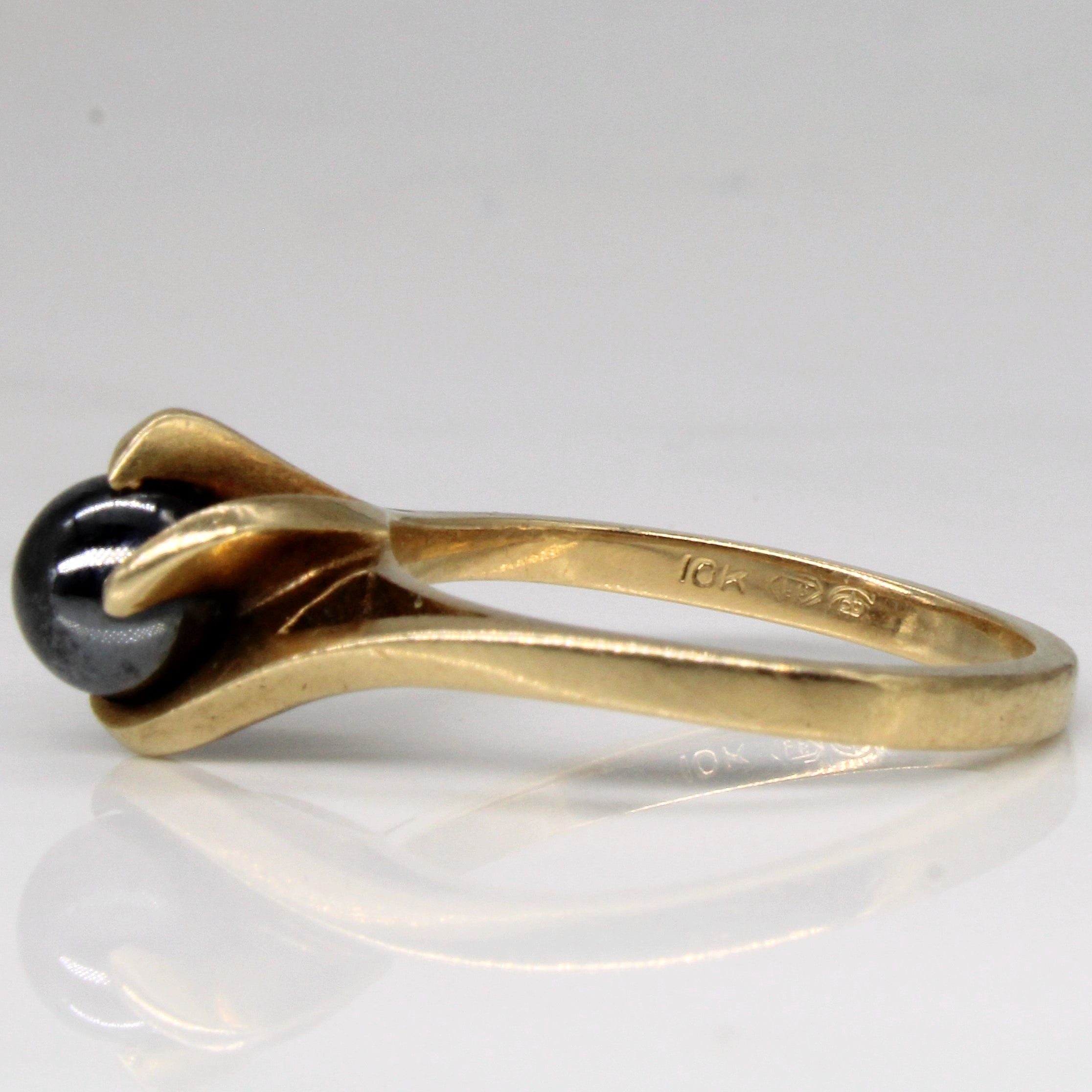 Bypass Hematite Ring | 2.65ct | SZ 5.5 |