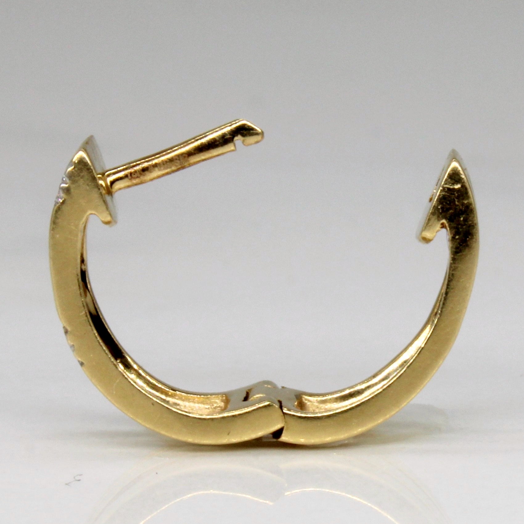 Diamond Hoop Earrings | 0.04ctw |
