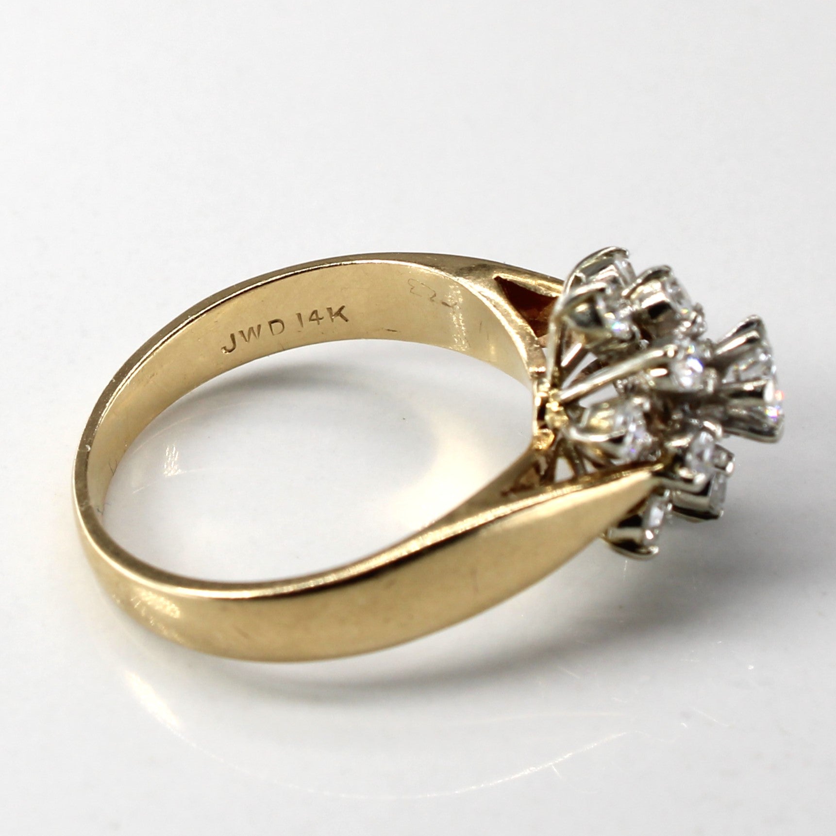 Cluster Set Diamond Ring | 0.56ctw | SZ 6 |