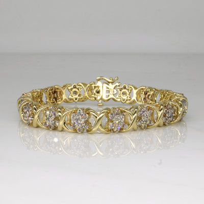Diamond Bracelet | 2.50ctw | 7.5
