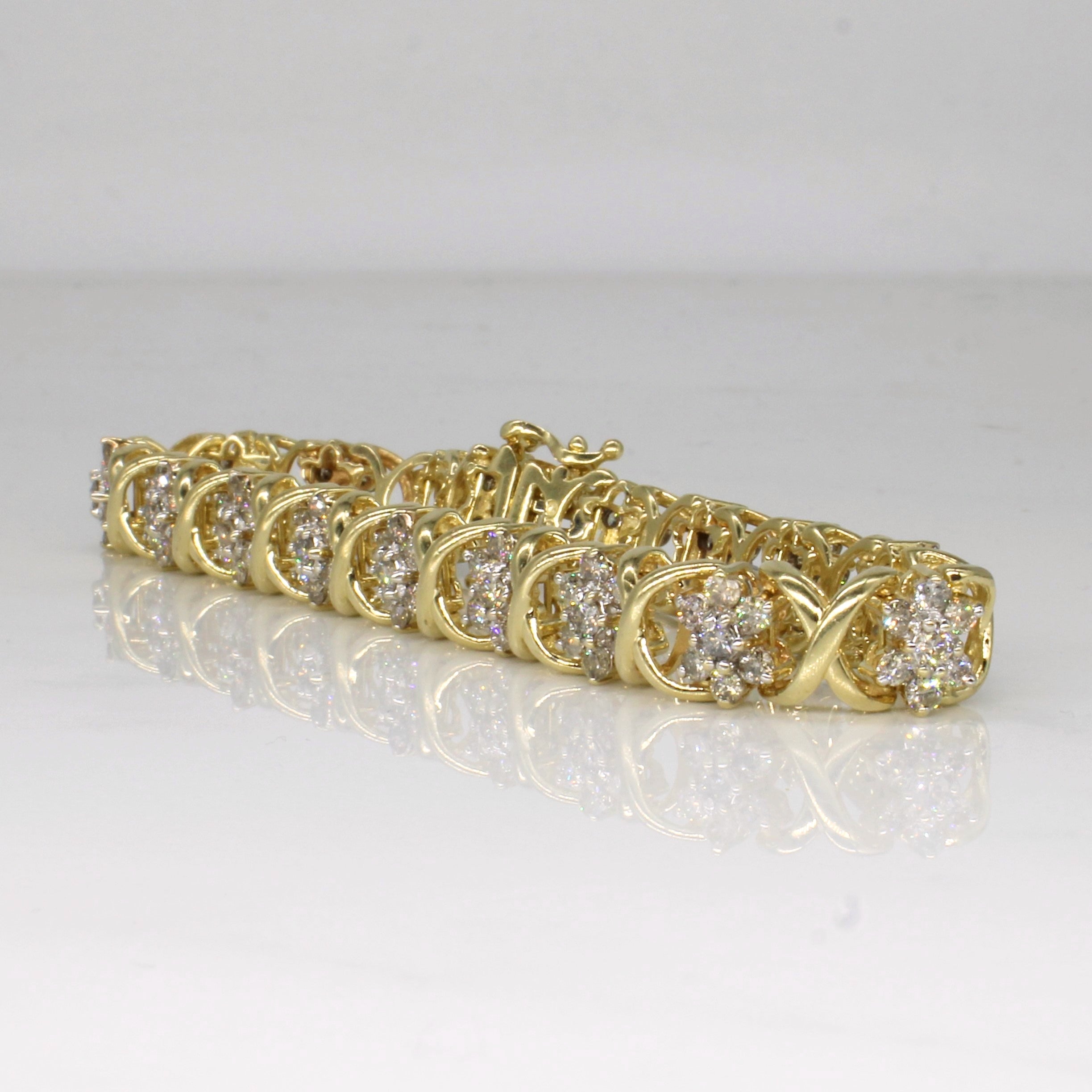 Diamond Bracelet | 2.50ctw | 7.5" |