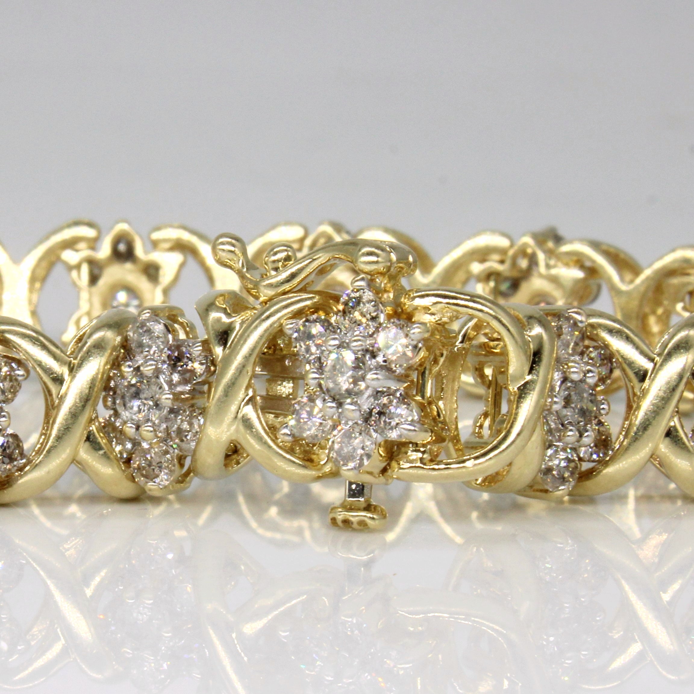 Diamond Bracelet | 2.50ctw | 7.5" |