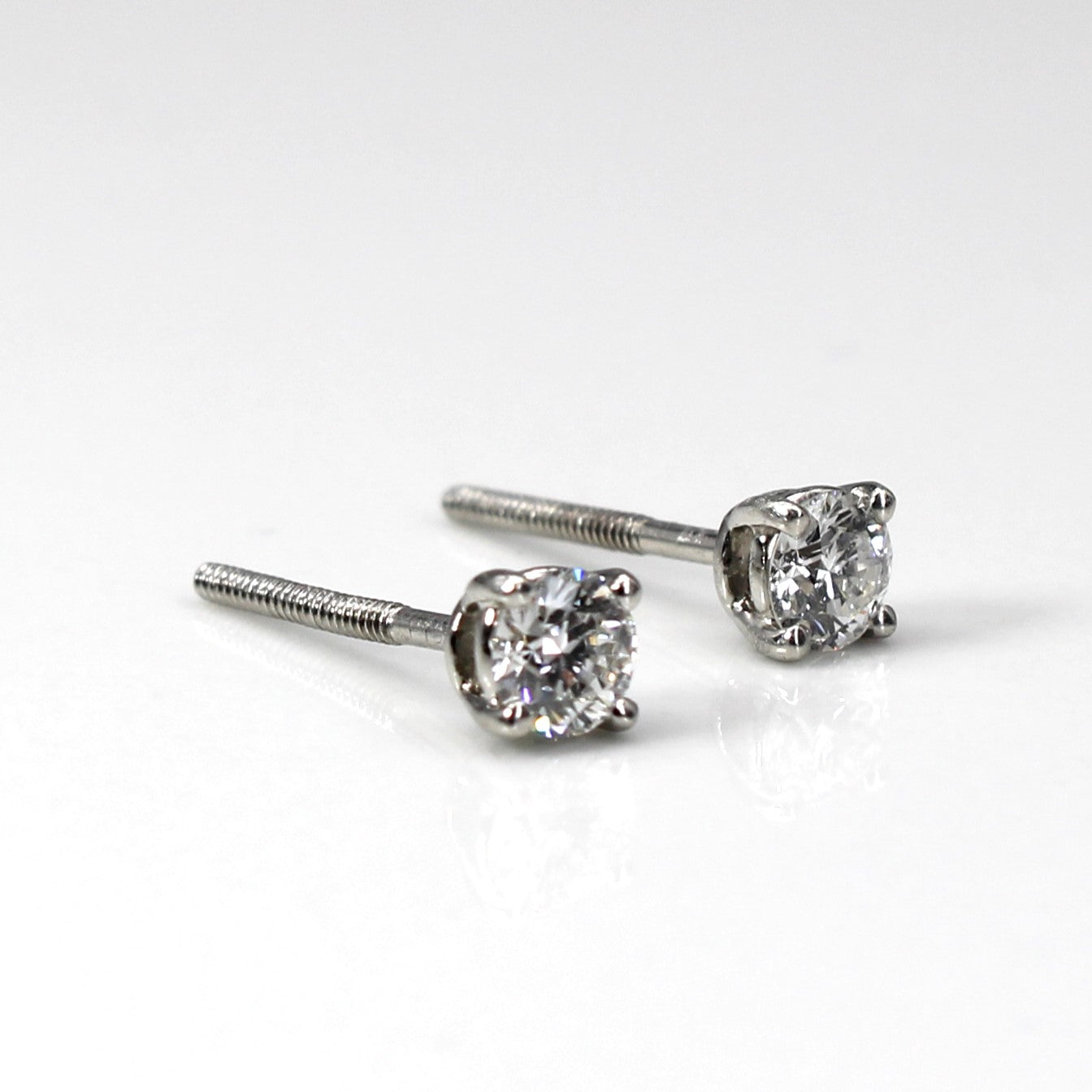 Diamond Stud Earrings | 0.36ctw |