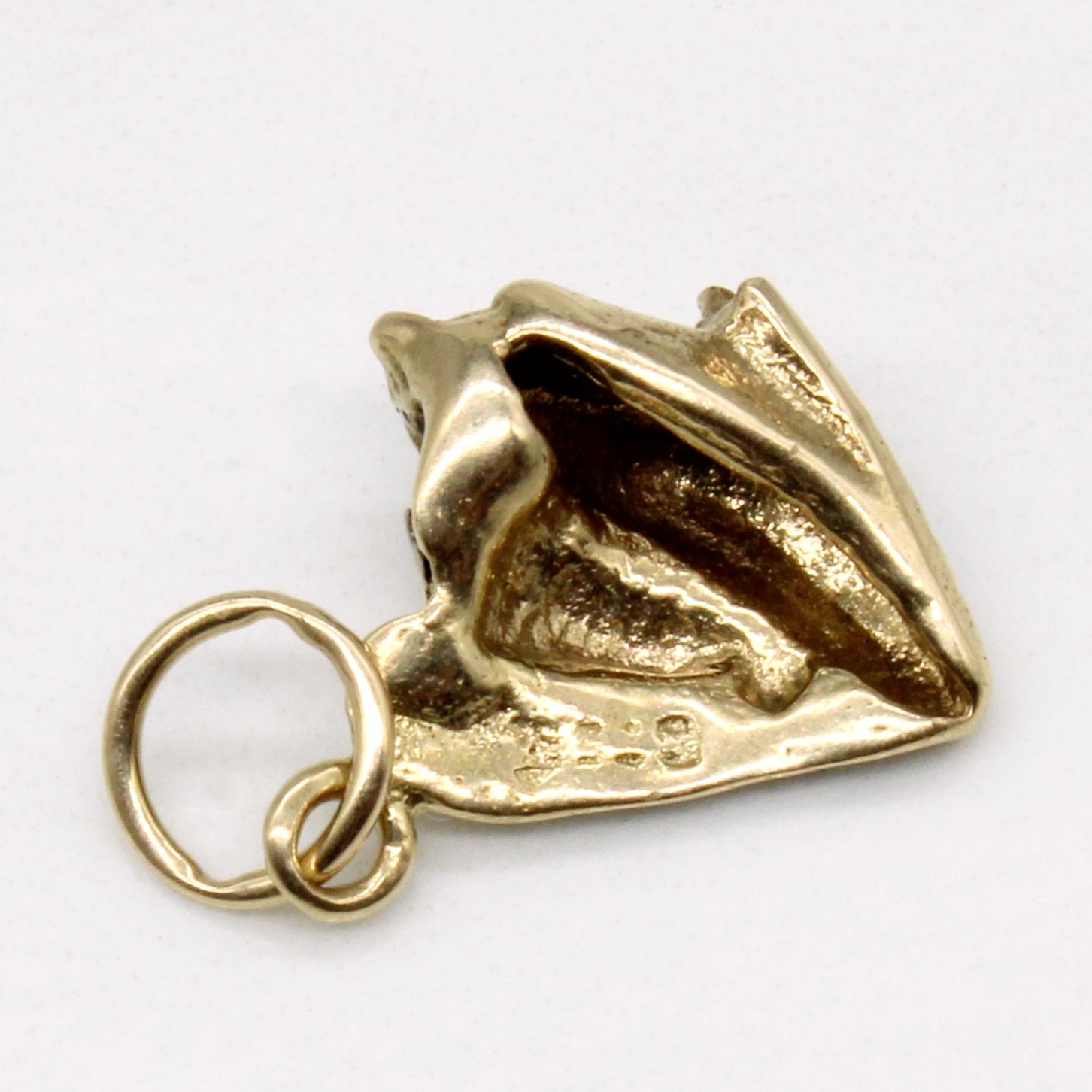 10k Yellow Gold Conch Shell Charm