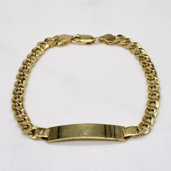 14k Yellow Gold Bracelet | 7.25