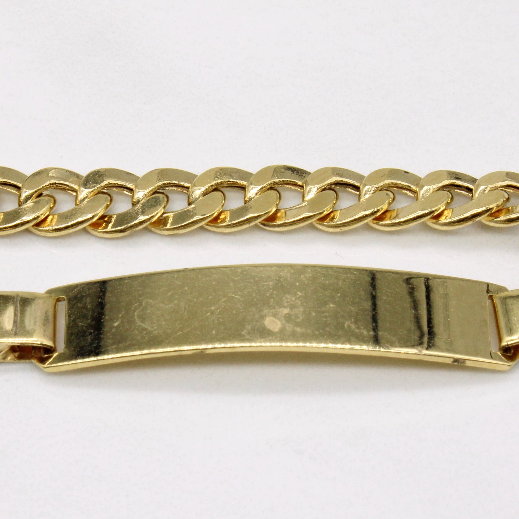 14k Yellow Gold Bracelet | 7.25