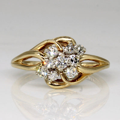 Diamond Cluster Ring | 0.28ctw | SZ 5.75 |