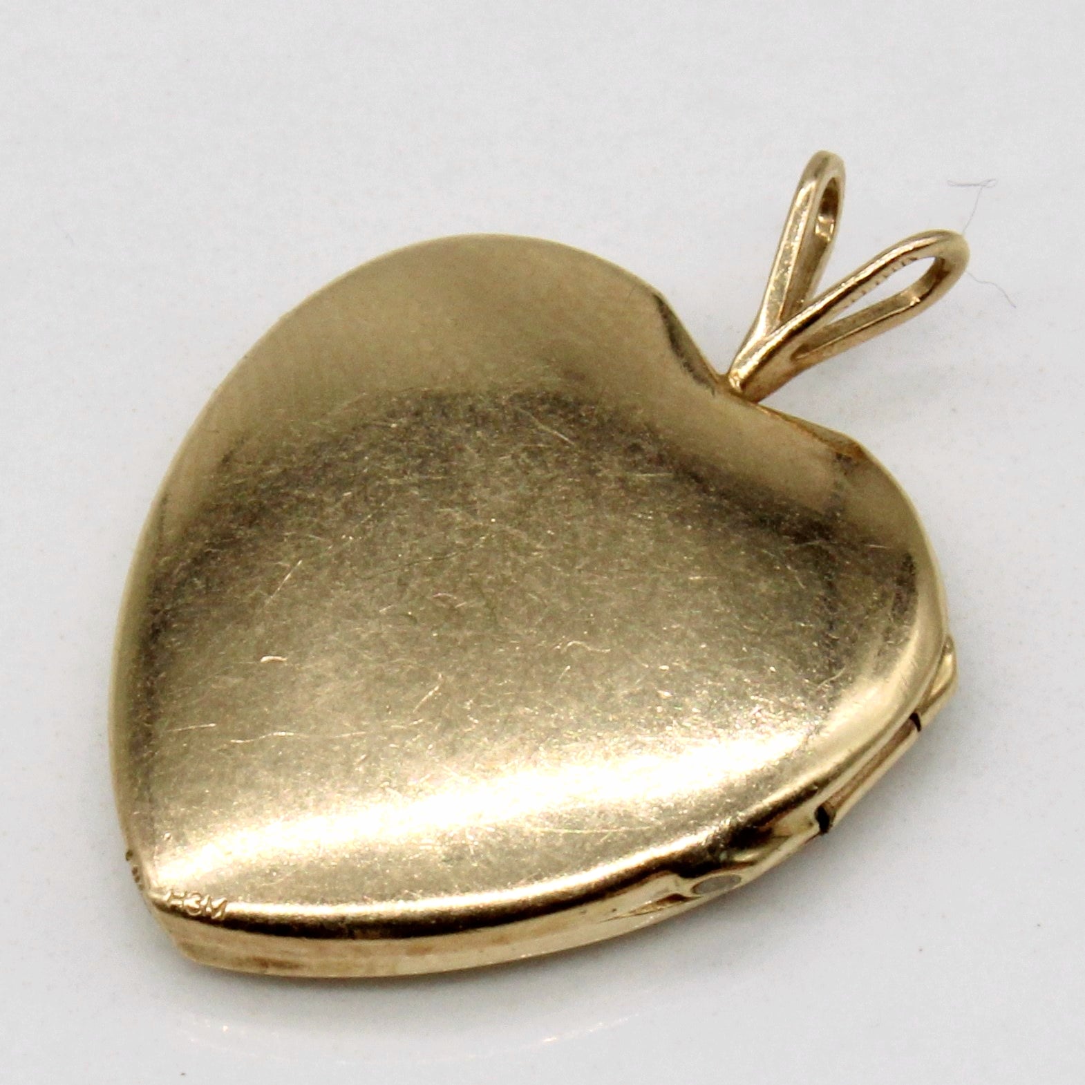 10k Yellow Gold Heart Locket