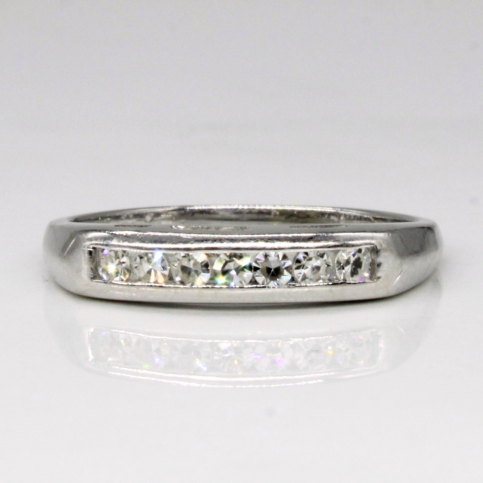 Channel Set Diamond Ring | 0.14ctw | SZ 5.5 |