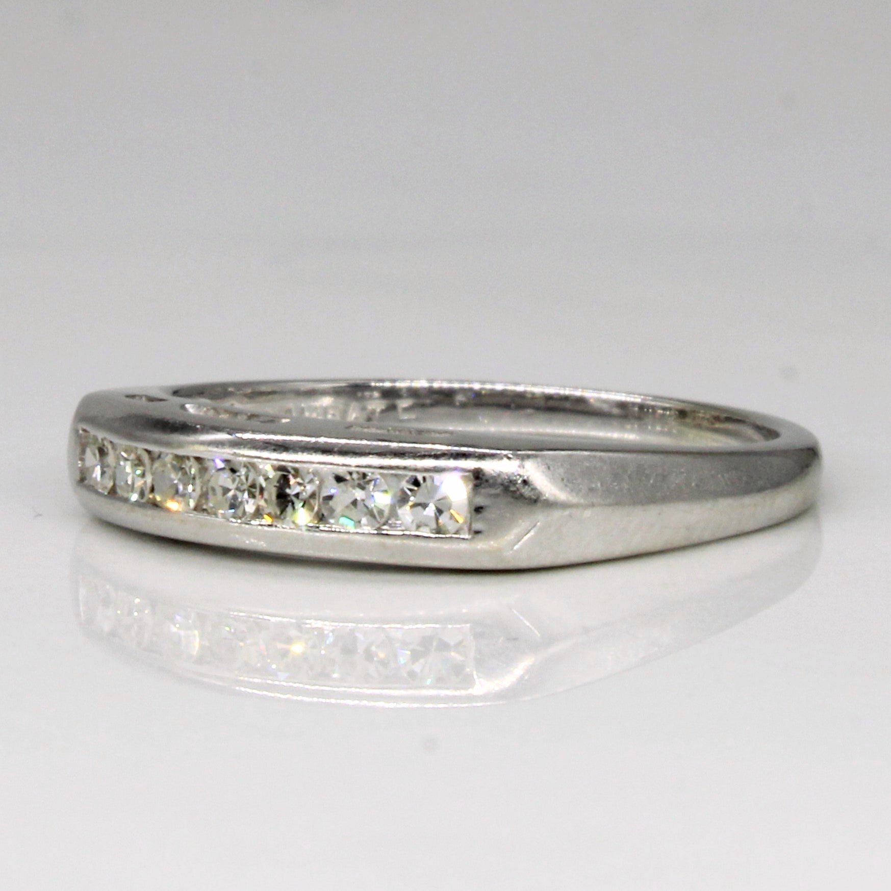 Channel Set Diamond Ring | 0.14ctw | SZ 5.5 |