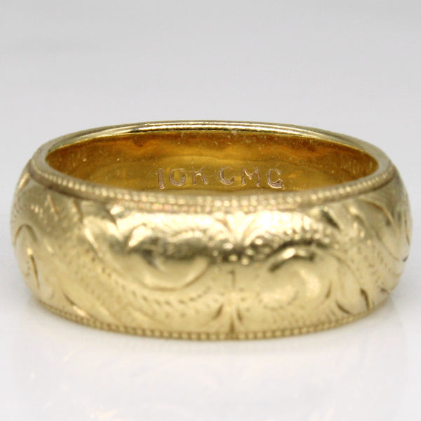 10k Yellow Gold Ring | SZ 4.5 |