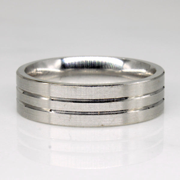 10k White Gold Ring | SZ 7.75 |