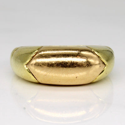 18k Two Tone Gold Ring | SZ 4.75 |