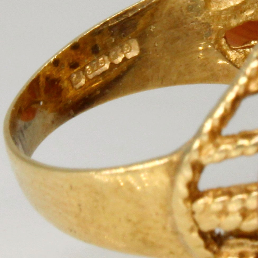 1978 Hallmarked Ruby Cluster Cocktail Ring | 1.85ctw | SZ 6 |