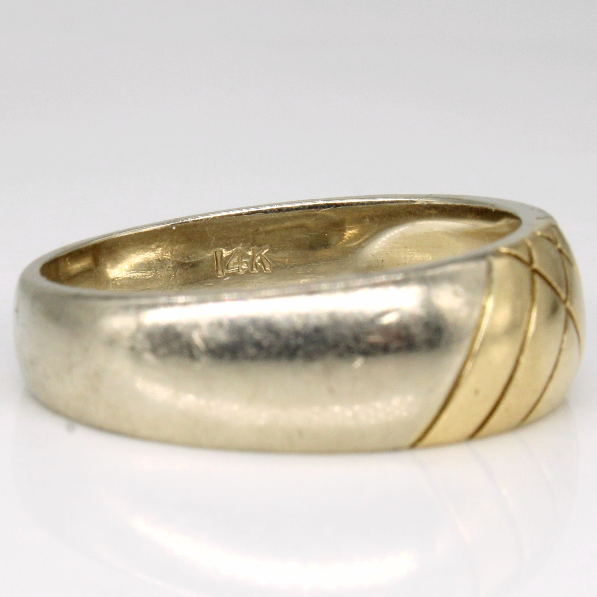 14k Two Tone Gold Ring | SZ 7.25 |