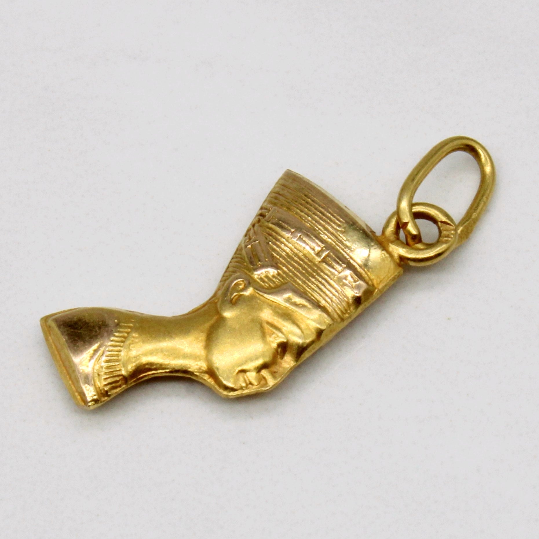 18k Yellow Gold Egyptian Queen Charm