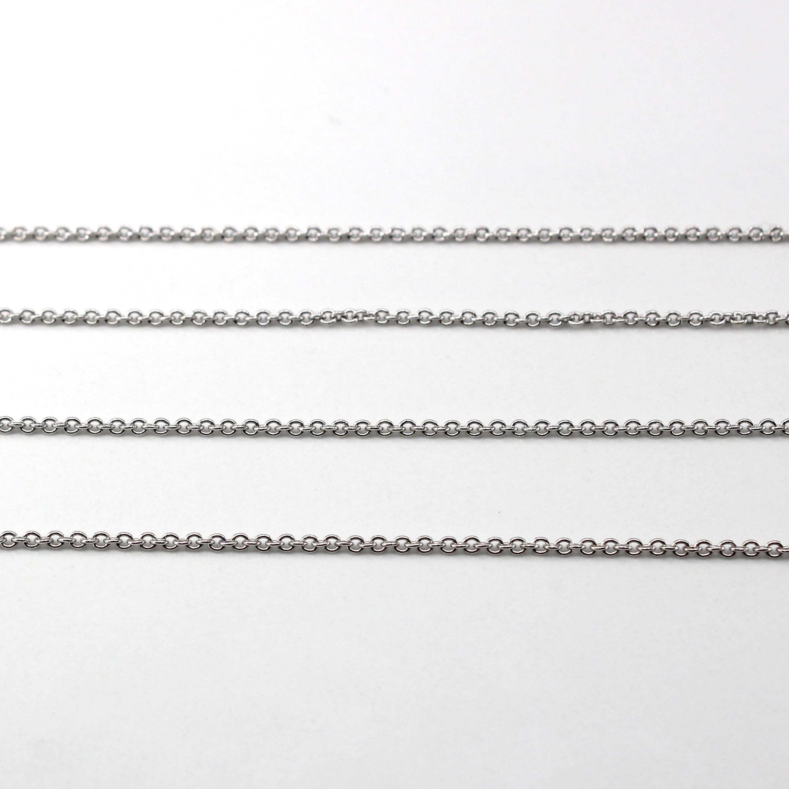 'Tiffany & Co' Diamond Key Pendant Necklace | 1.06ctw | 23"|
