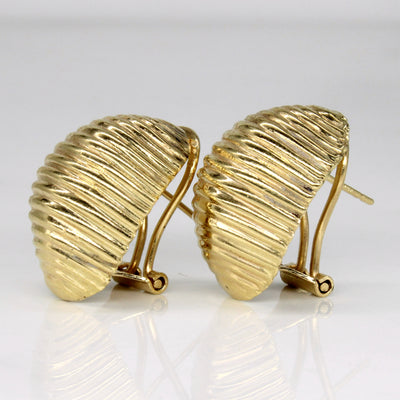14k Yellow Gold Earrings