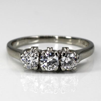 'Birks' Three Stone Diamond Ring | 0.56ctw | SZ 7 |