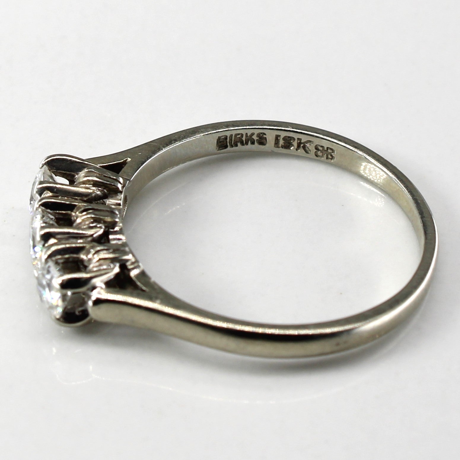 'Birks' Three Stone Diamond Ring | 0.56ctw | SZ 7 |