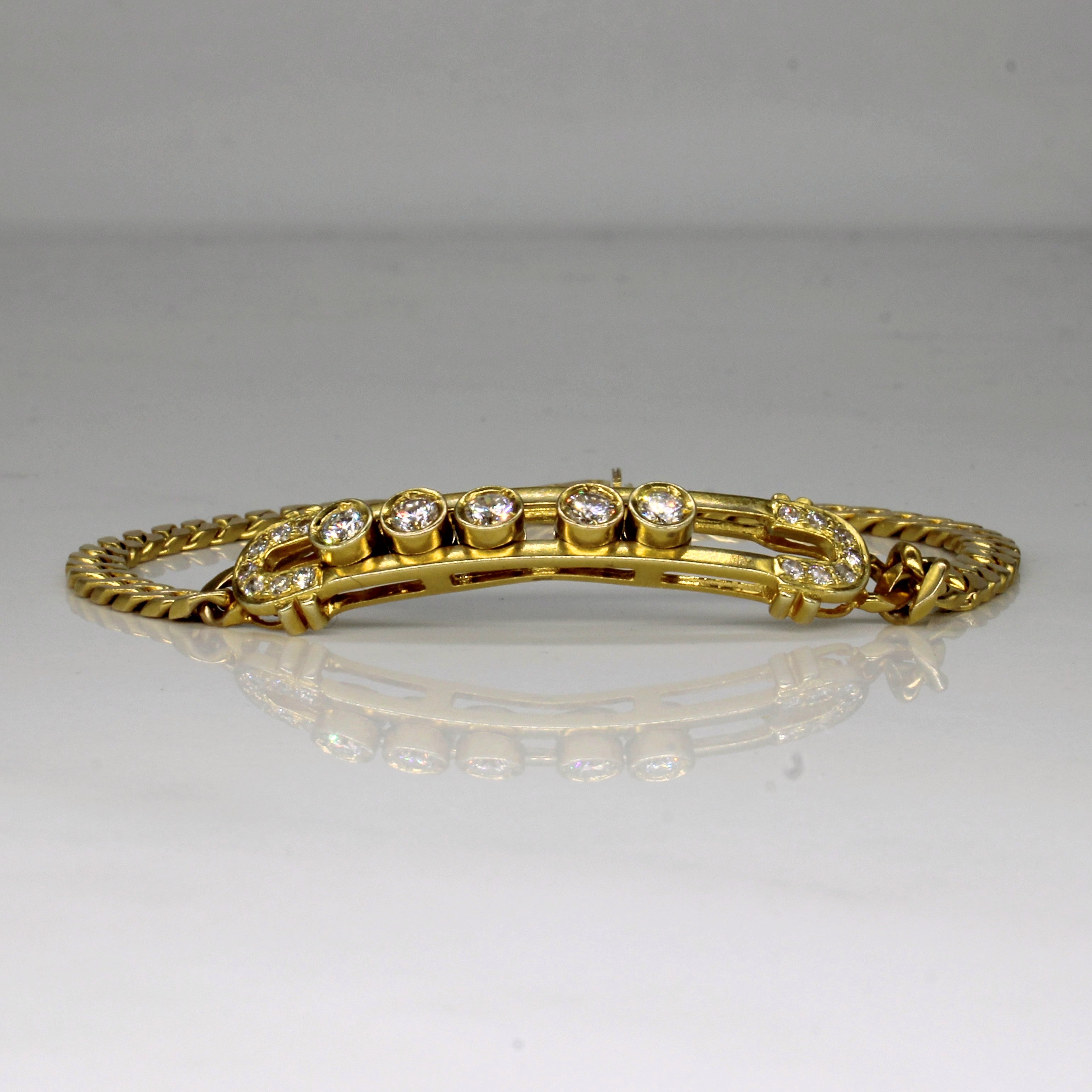 Sliding Diamond Bracelet | 0.58ctw | 6.5" |