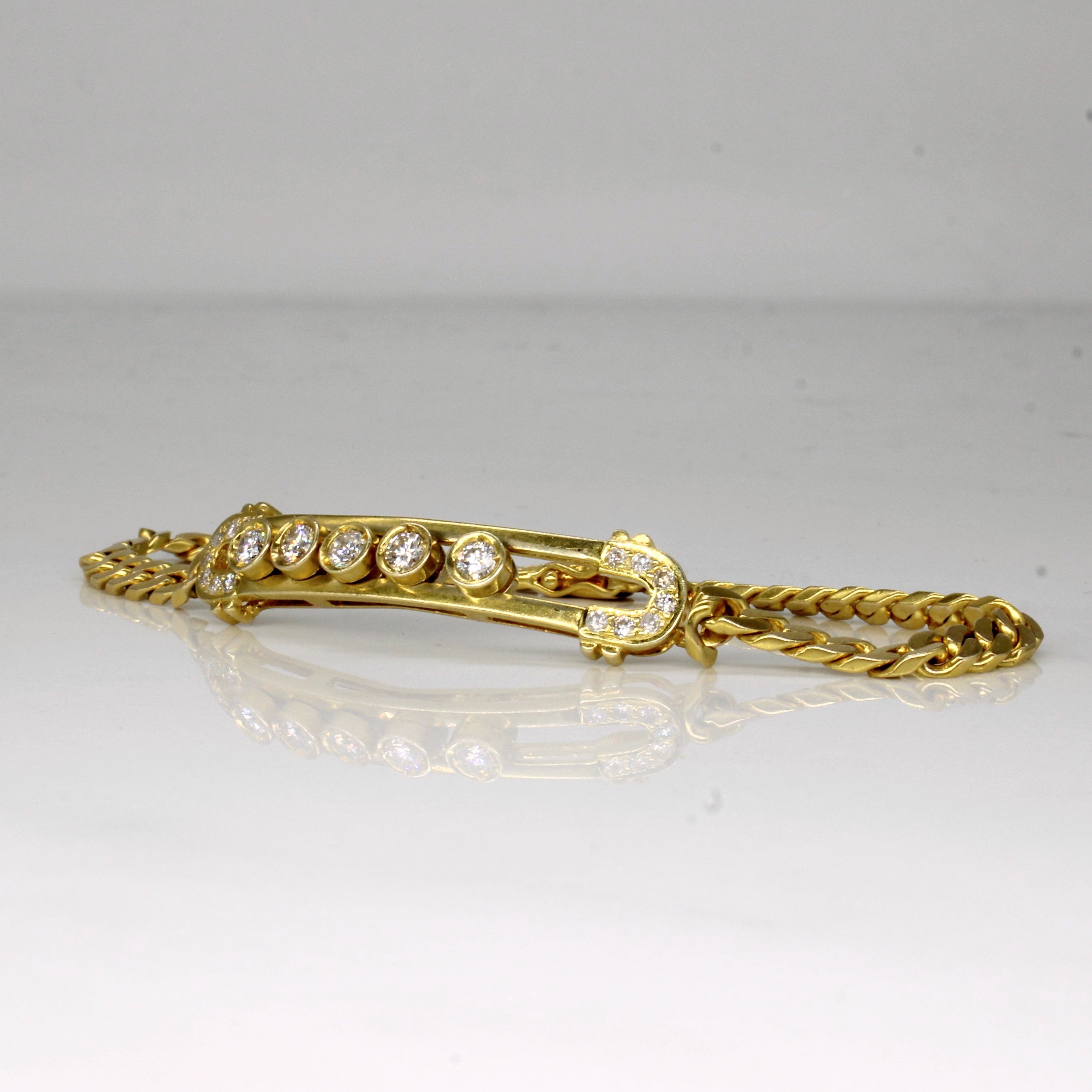 Sliding Diamond Bracelet | 0.58ctw | 6.5" |