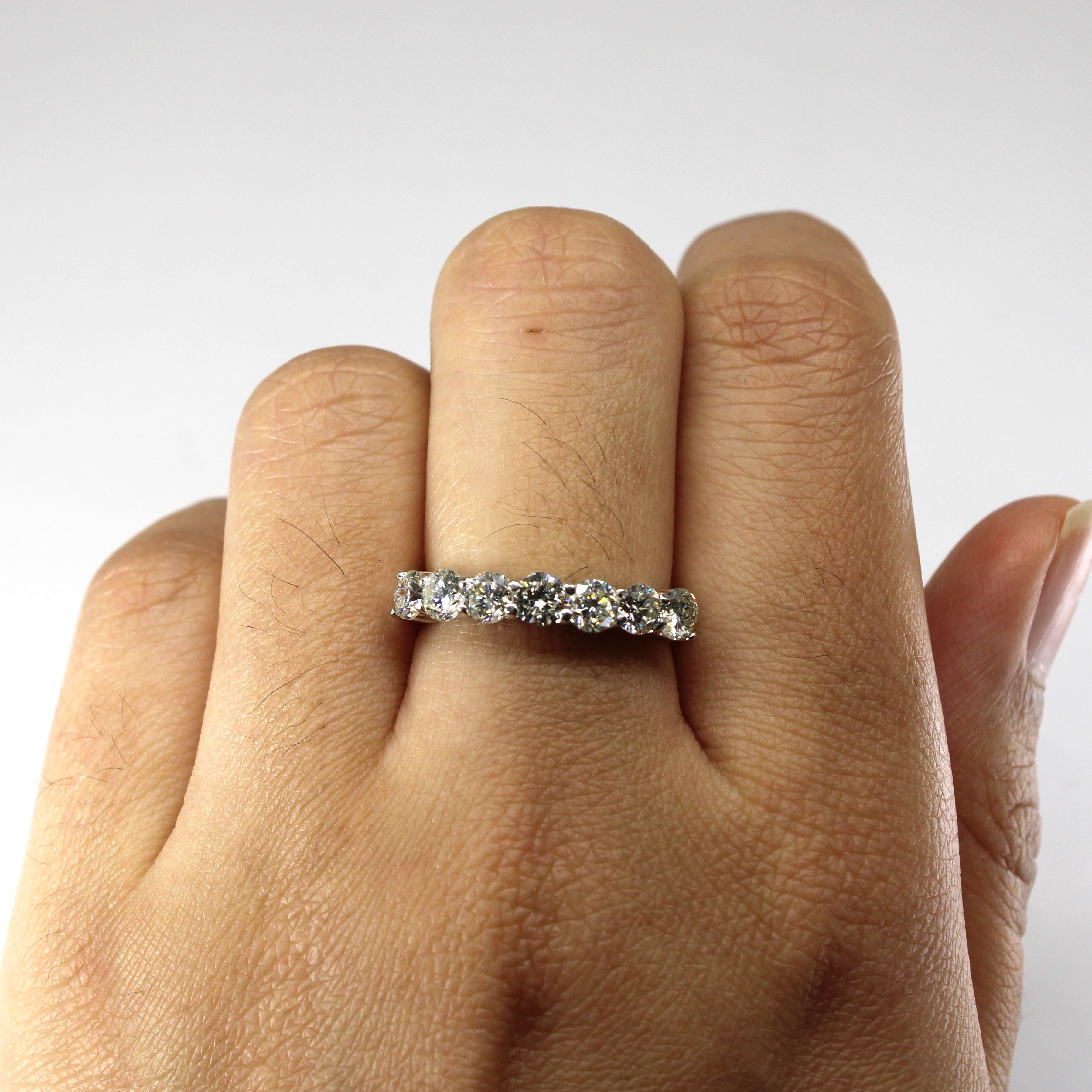 Seven Stone Diamond Ring | 1.25ctw | SZ 7 |