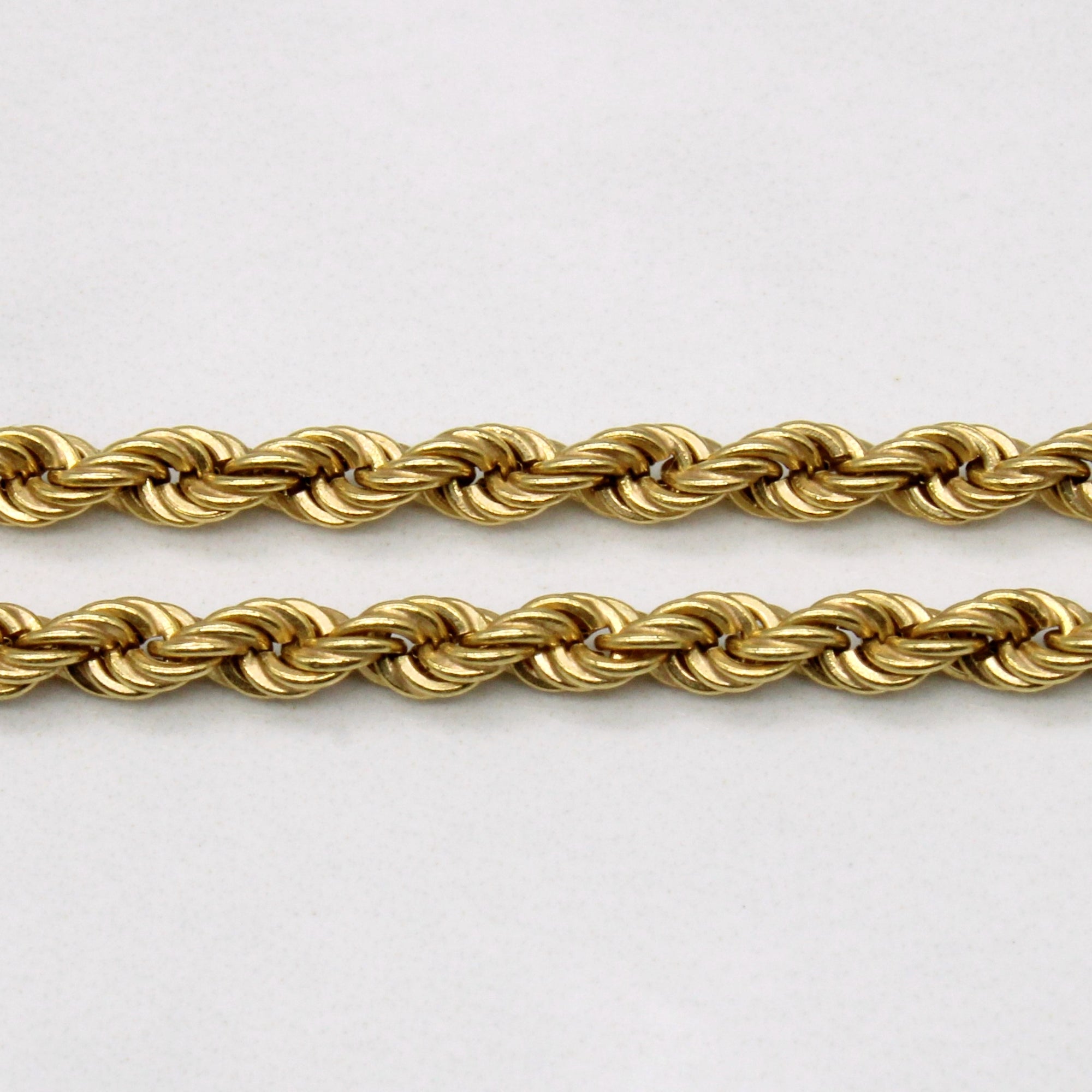 18k Yellow Gold Rope Chain | 18