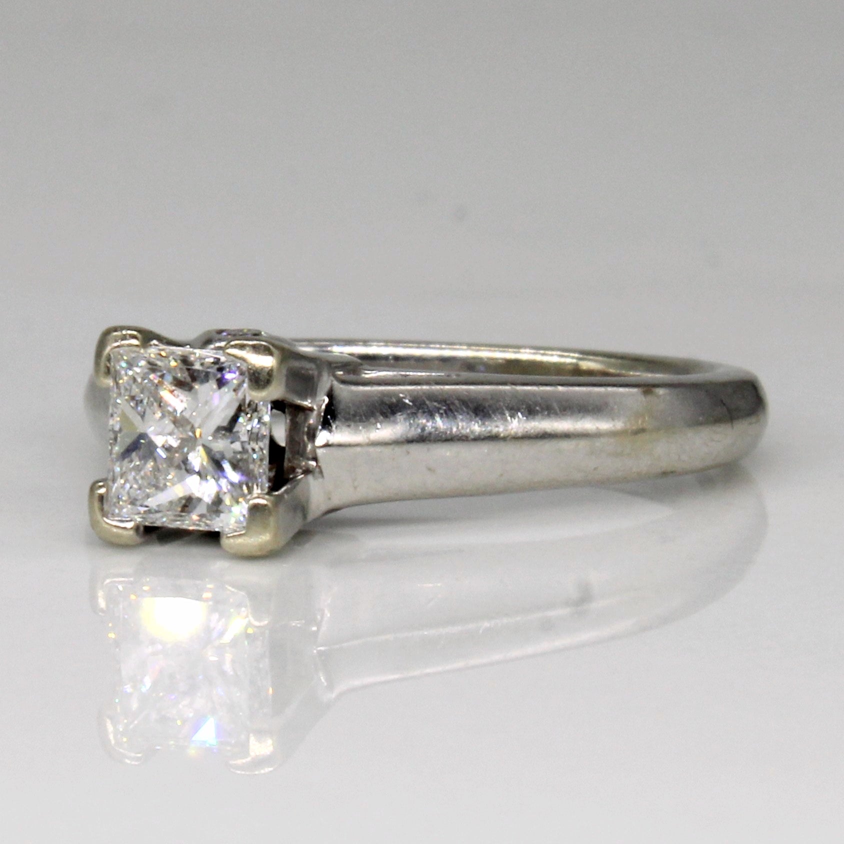Princess Cut Diamond Engagement Ring | 0.58ctw | SZ 5.25 |